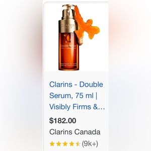Clarins double serum 75ml